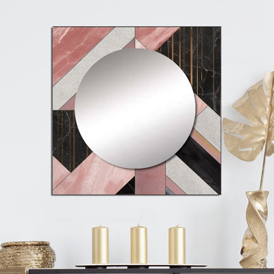 Antipas Aluminium Frame Square Wall Mirror