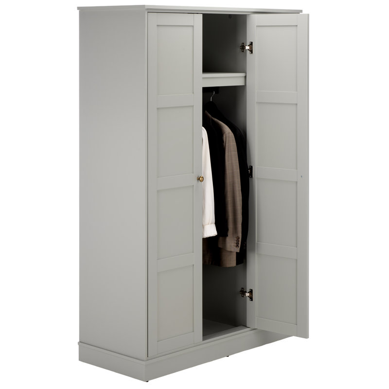 Armoire Shafa, Gris clair, 3