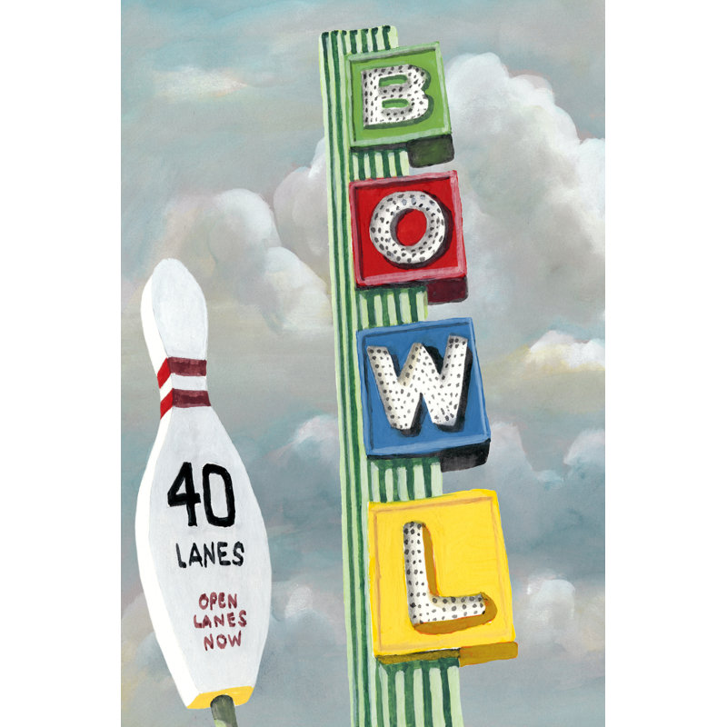 American Roadside I by Naomi McCavitt - Wrapped Canvas Print, 46cm H x 30cm W x 3.8cm D