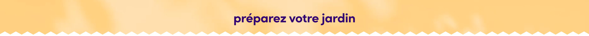 Préparez votre jardin