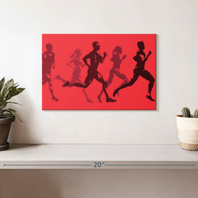 Sireci Red Runners, 8" H x 12" W