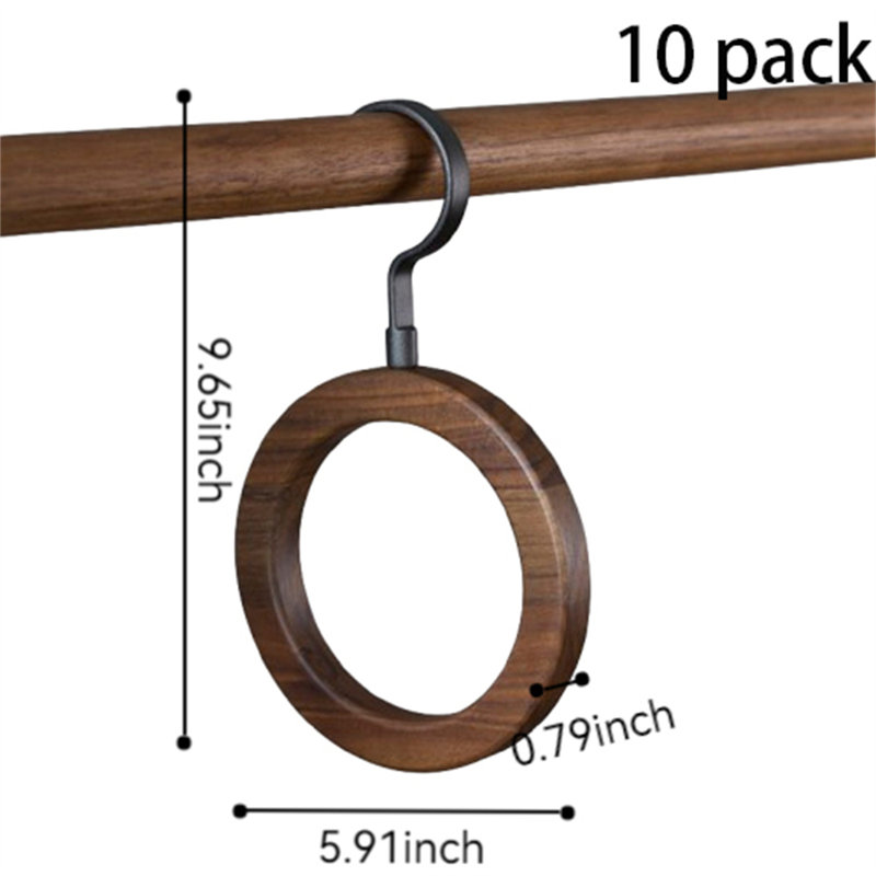 Circular Scarf And Shawl Hanger, 10