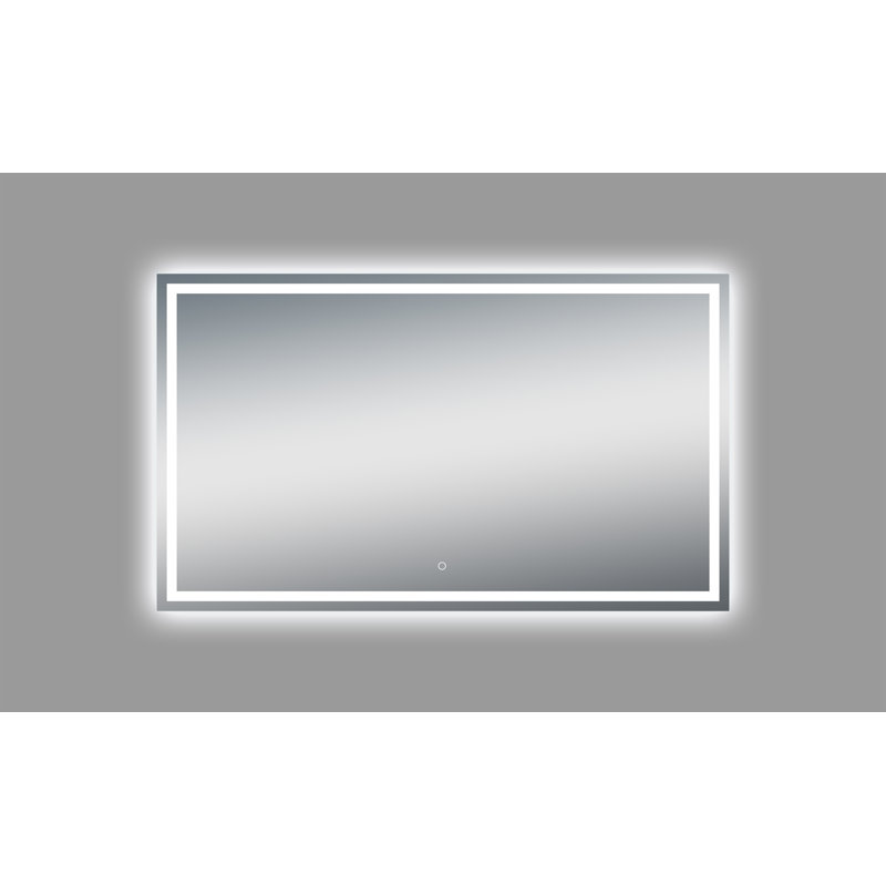 Miroir de salle de bain Quiles, 40 po x 68 po