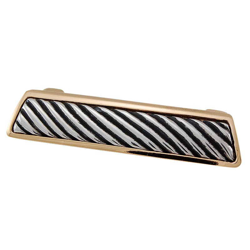 Sanzio Bar / Handle Pull, Two-Tone