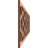 46 3/4"W x 10"H x 3/8"T Resort Fretwork Moulding, Alder-95199005-95199006
