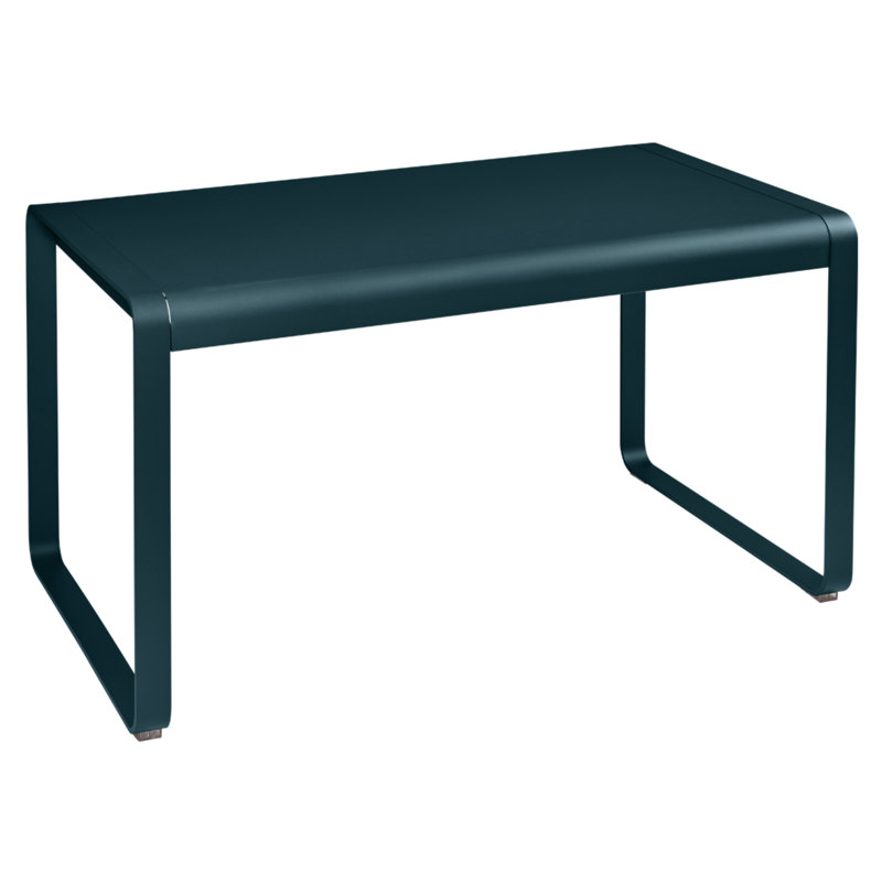 Table basse Bellevie, Bleu Acapulco, H 29 po x L 31,5 po x l 29 po 