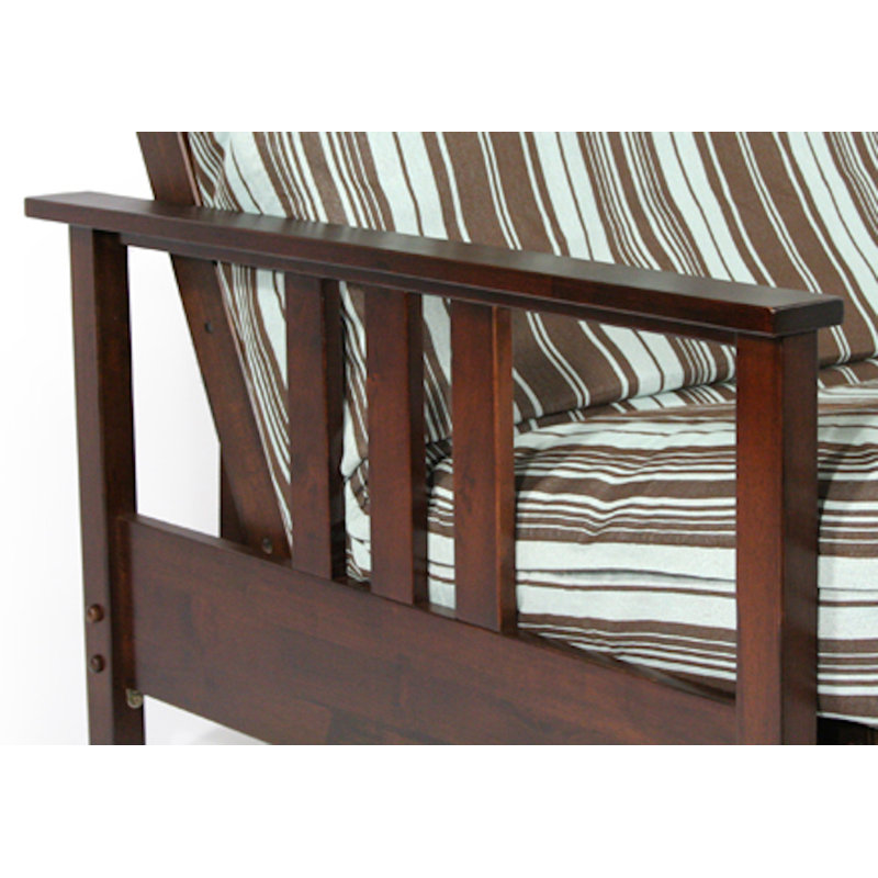 Base de futon Denali, Cerisier foncé, H 33 po x l 80,25 po x P 37 po
