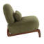 Chaise d'appoint avec pieds en bois massif-1584845518