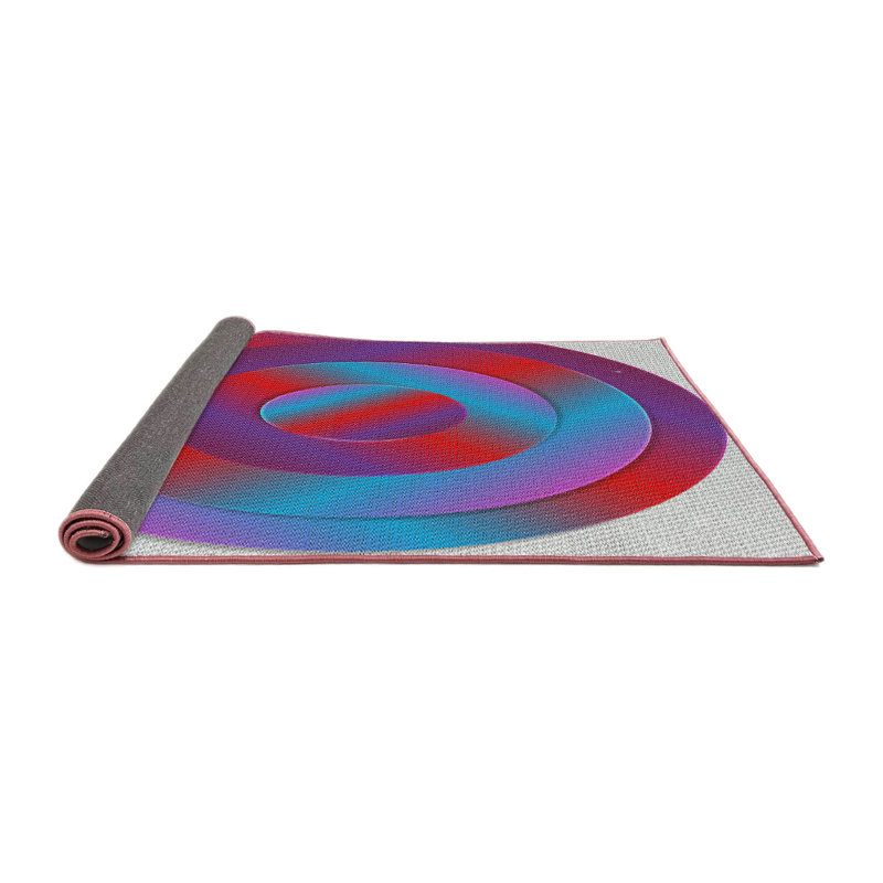 Abstract Indoor Rug, Square 8'