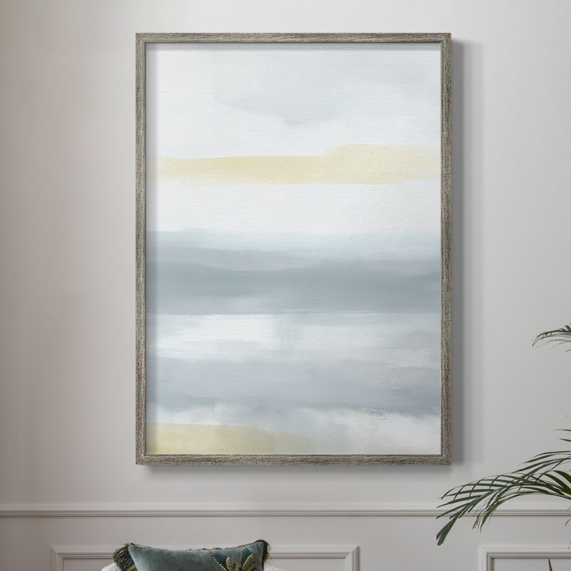 ABSTRACT Series DCCCLXII, reproduction encadrée - bois massif, H 21 po x l 17 po