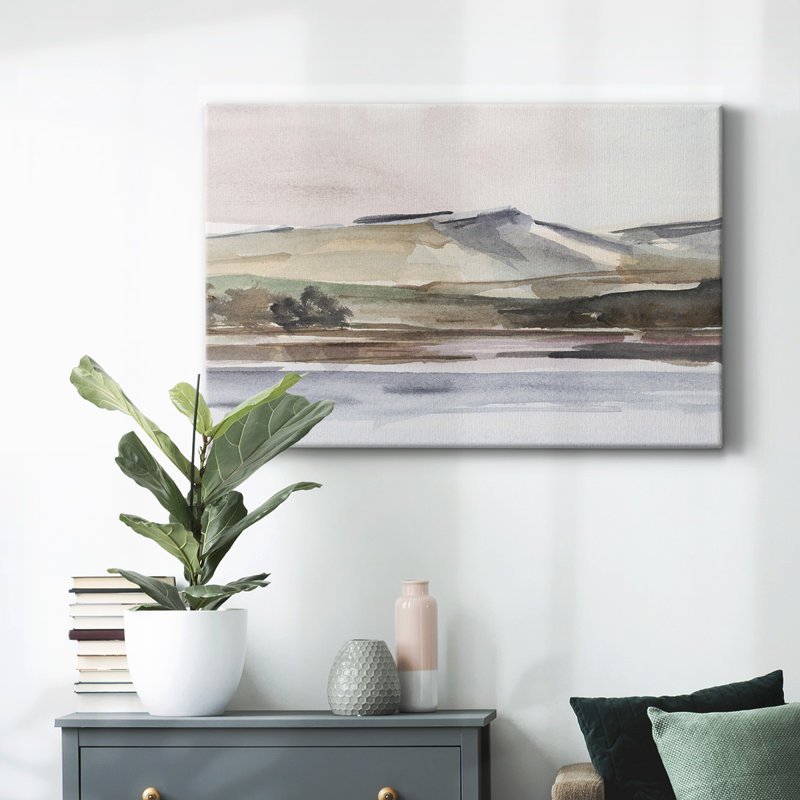 Vallée d'automne, toile tendue I-Gallery, H 12 po x l 18 po