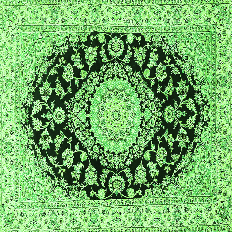 Metzer Performance Floral Indoor Rug, Square 7'