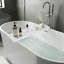 Tablette en acrylique pour plateau de baignoire