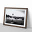 Dancing upon the Beach in Abstract - Picture Frame Painting Print-55679827-55679823