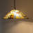 Chloe Lighting Kinsey Ceiling Pendant Fixture – 7.3" H Tiffany-Style 2-Light Mission Hanging Pendant Light With 16" Shade