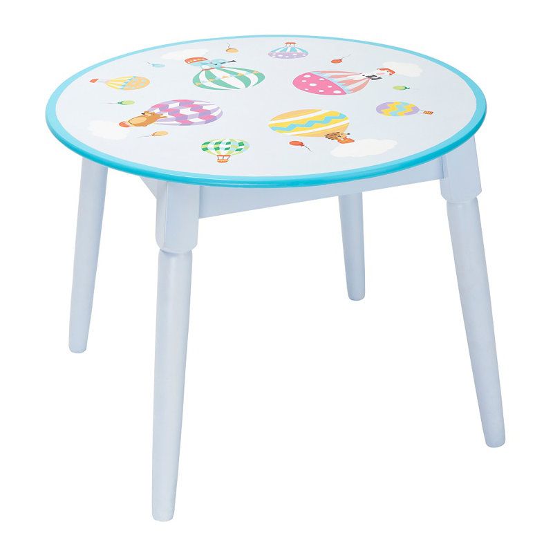 Hot Air Balloon Kids Round Play Or Activity Table