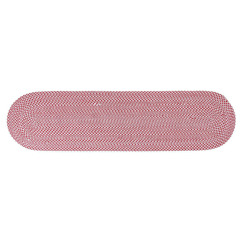 Tapis tressé à la main Tappen, Ovale 2 pi x 8 pi