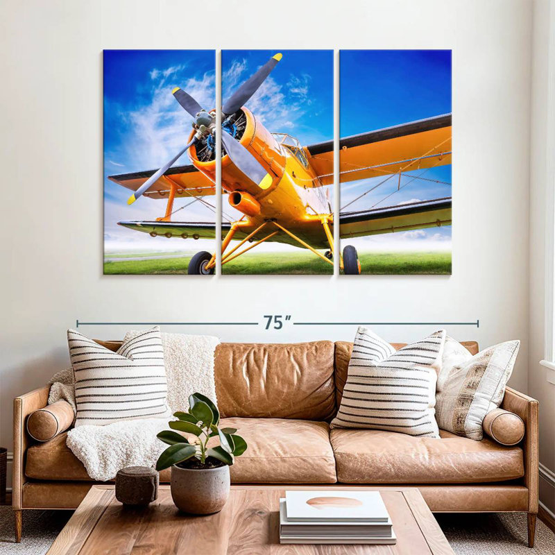Avion Mehar Orange, H 42 po x l 65 po