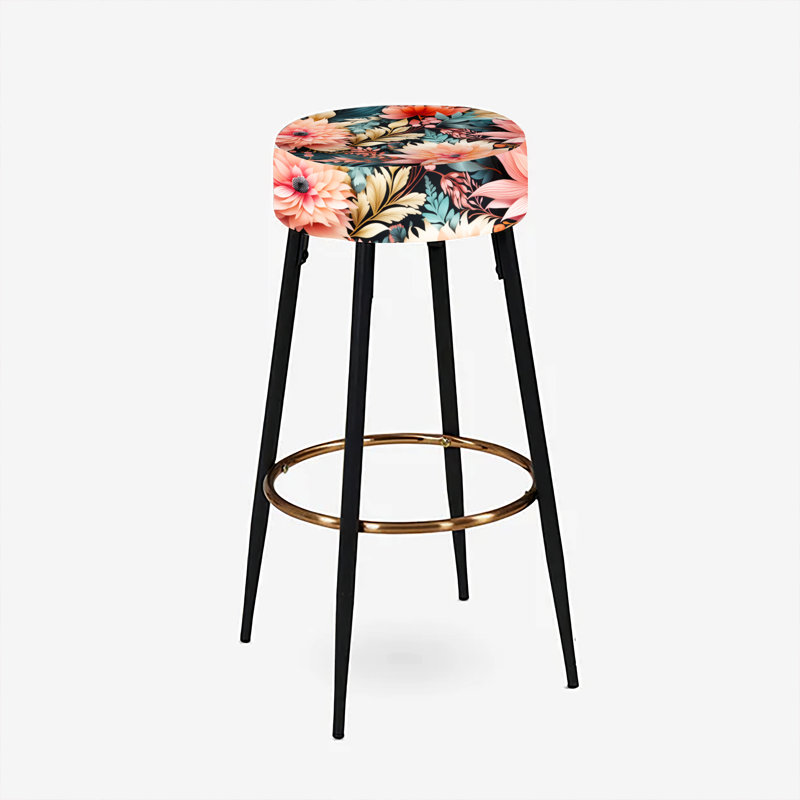 Ensemble de 2 tabourets de bar Boho