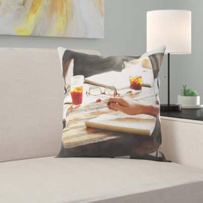 Housse et insert de coussin carré Startup