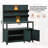 Potting Bench with Hutch-135337941