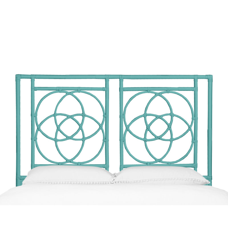 Emilia Standard Bed, Turquoise, Queen