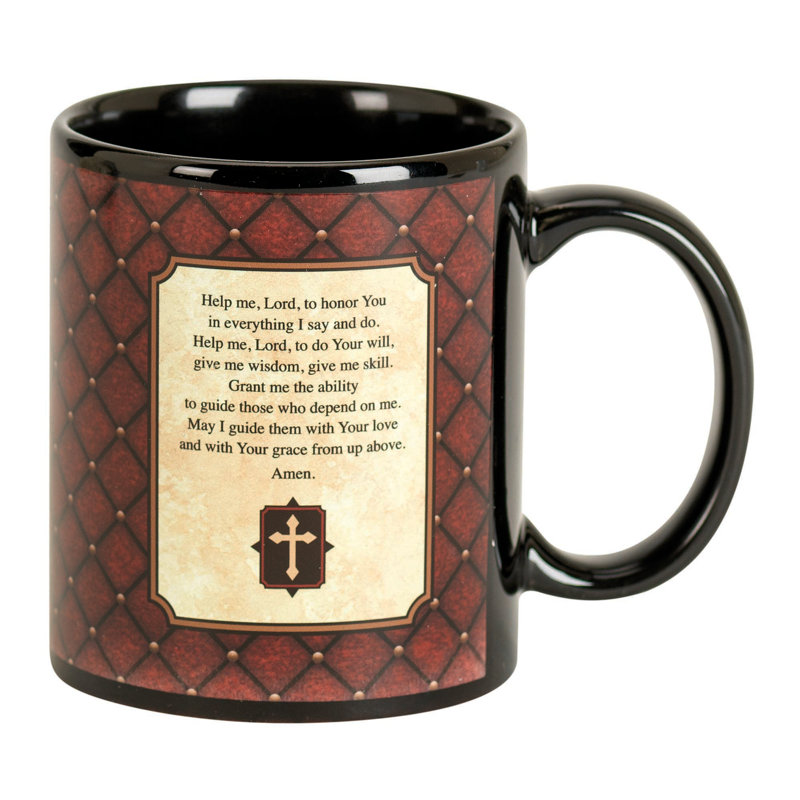 Grande tasse en céramique 11 oz Man Of God