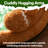 Gingerbread Man Hug Pet Sofa Bed-Multicolored