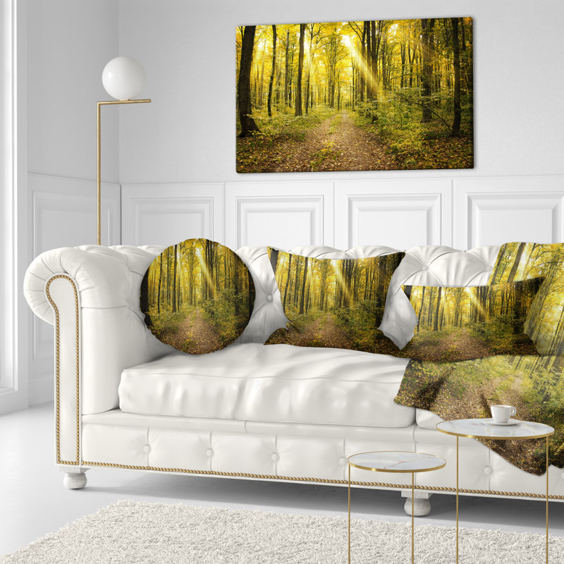 Coussin Sunset, 12 po x 20 po, Rectangle