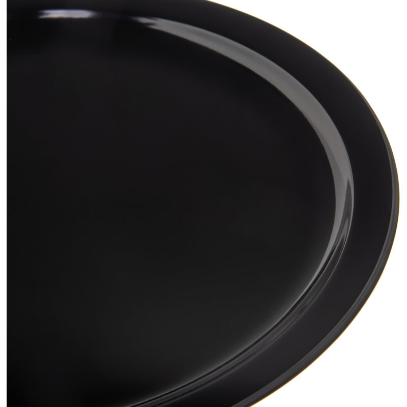 Kingline™ Melamine Dinner Plate, Black