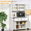 Buffet de cuisine avec huche 63,5 po HOMcom