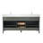 Laval 72" Double Sink Freestanding Bathroom Vanity with Engineered Marble Top-105310777-105310779