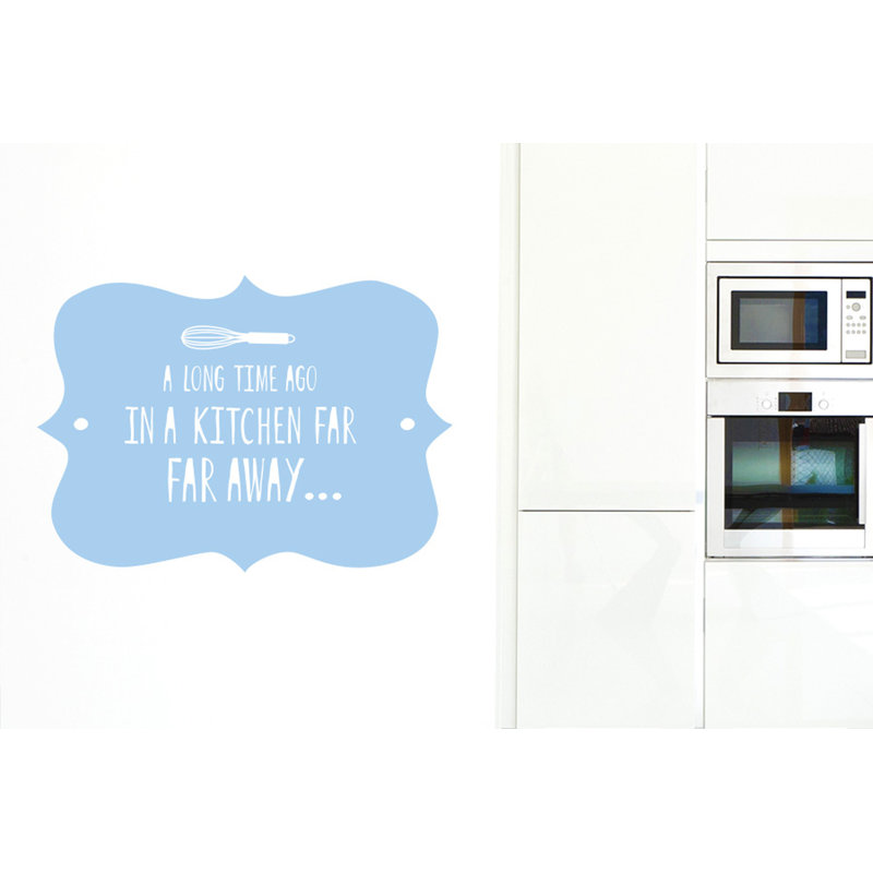 Wall Decal, Light Blue, Large