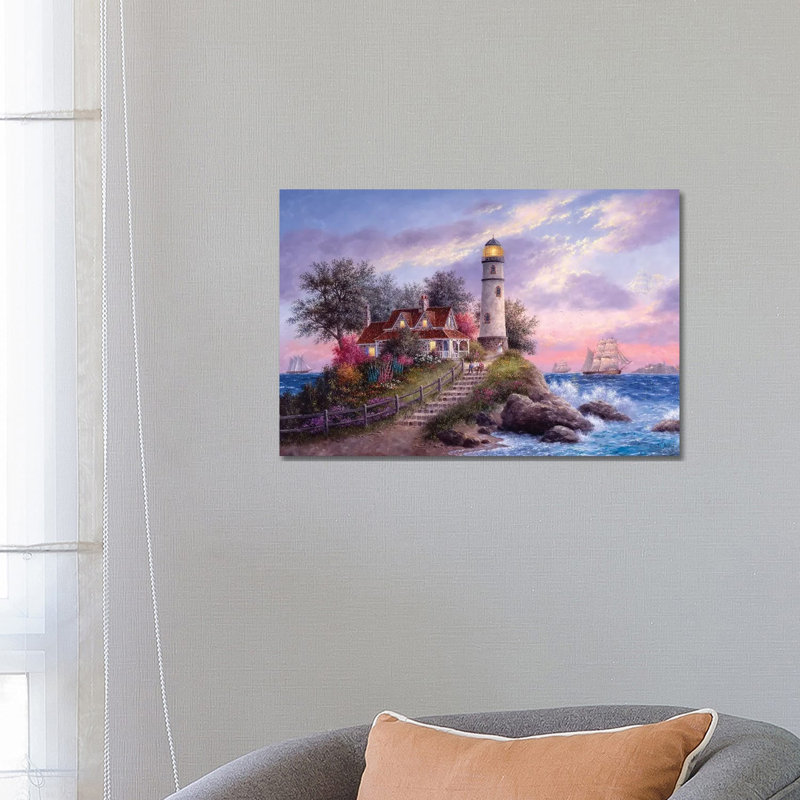 Captain Cove by Dennis Lewan - Wrapped Canvas Gallery-Wrapped Canvas Giclée, 66.04 cm H x 45.72 cm W x 3.175 cm D