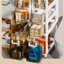 Armoire de rangement mince avec roulettes-1565394005