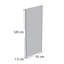 Set of 2  Rectangle Metal Framed Wall Mirror Bathroom Mirror Dresser Mirror, 91×61 cm/120×55 cm-973582962-973582963