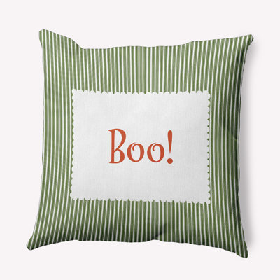 Striped Reversible Throw Pillow