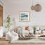 Coastal Retreat Serene Waters: Abstract Seaside-441481689