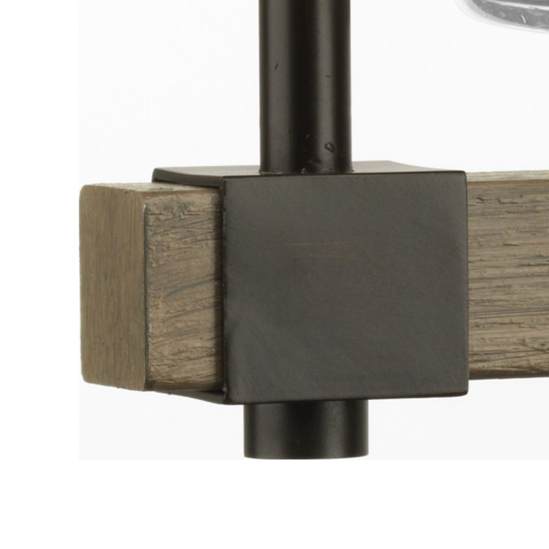 Alynda Glass Semi Flush Mount