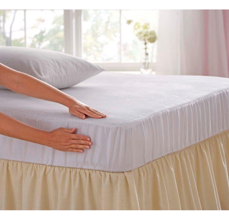 Waterproof Fitted Mattress Protector Case Pack, Single
