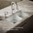 Riverby 33 In. Undermount Double-Bowl Kitchen Sink-107896232