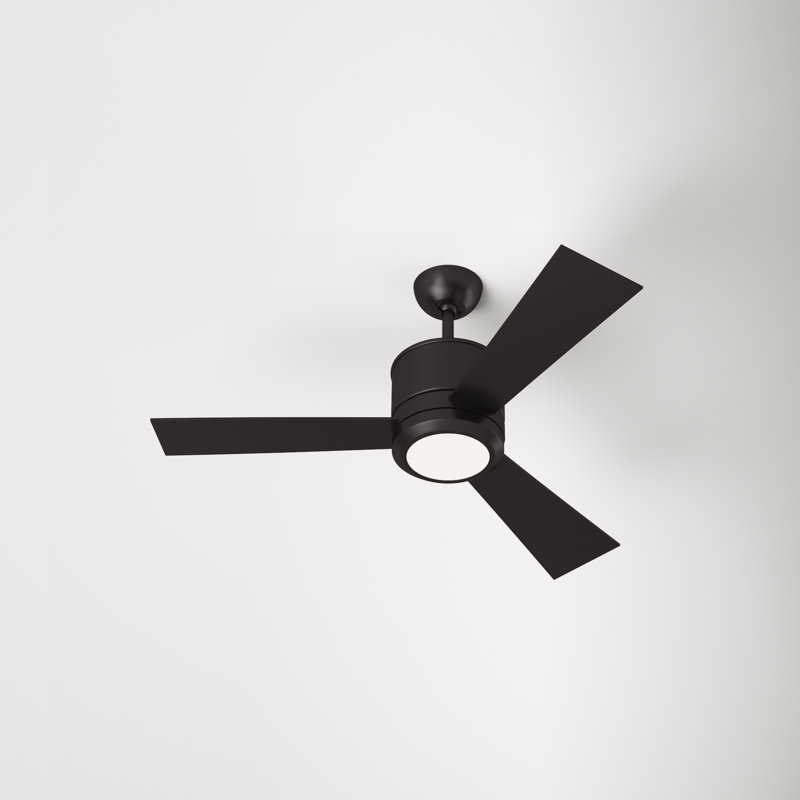 Tulsi Ceiling Fan with LED Lights, Oil Rubbed Bronze with Bronze Blades, 42