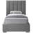 Pierce Solid Wood and Upholstered Platform Bed-67046652-67046653