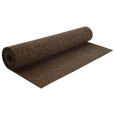  Rubber Cork Roll Wallcovering Cork Sheet Vinyl Underlay Multi Sizes