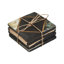 Stoneware Square 4 Piece Coaster Set