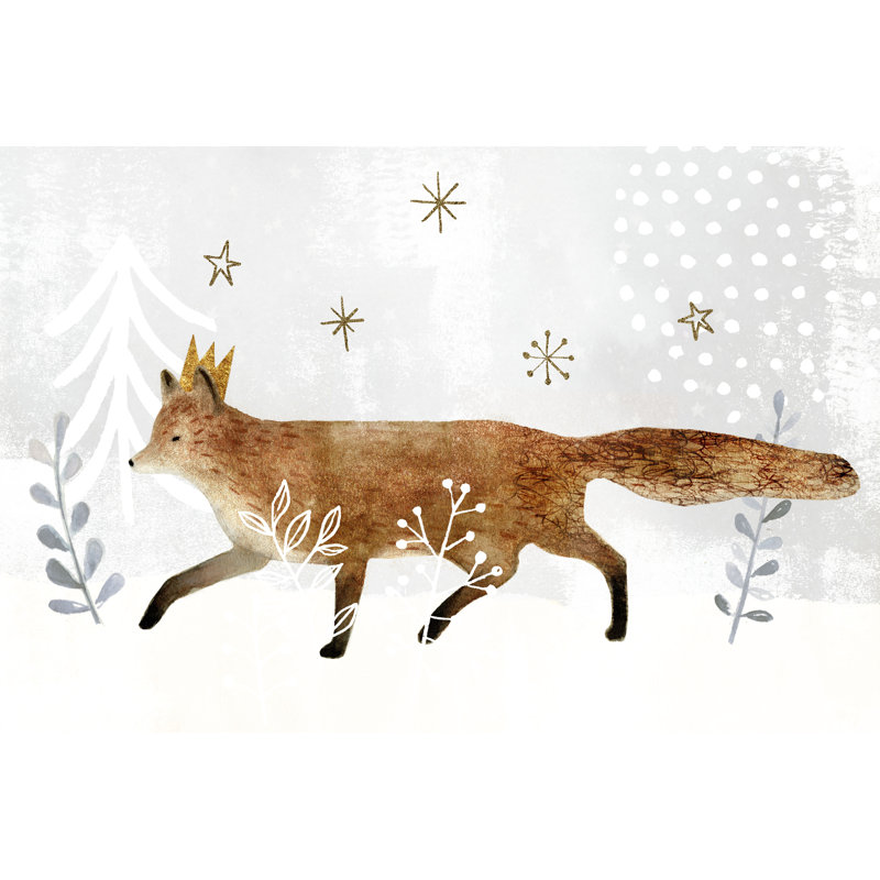 «Woodland Celebration IV» par Victoria Borges - impression sur toile tendue, H 24 po x l 36 po