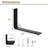 Iron Shelf Brackets