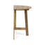 Ensemble bistro pliant d'extérieur en bois d'acacia 3 pièces, finition naturelle-129691931