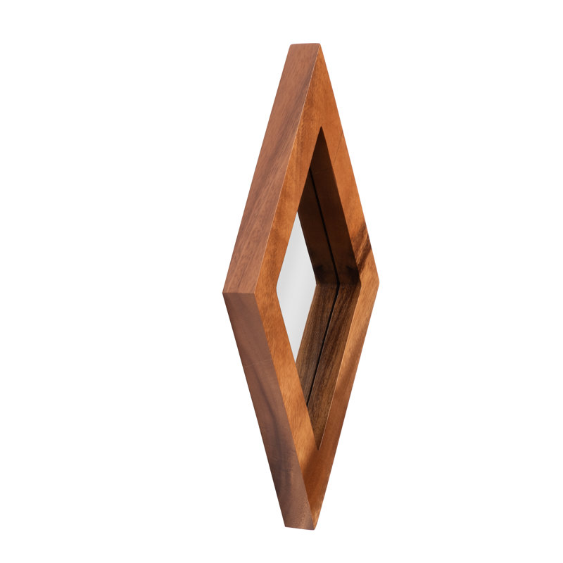 Diamond Rustic Accent Mirror