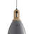 1 - Light Gray Single Pendant